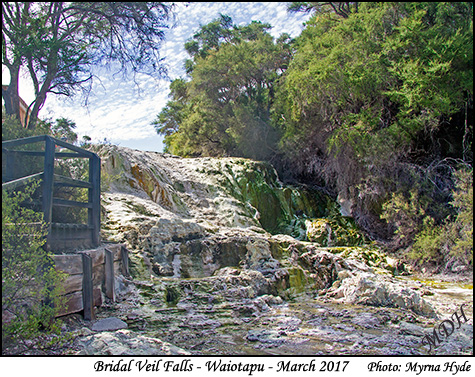 Bridal Veil Falls - Waiotapu