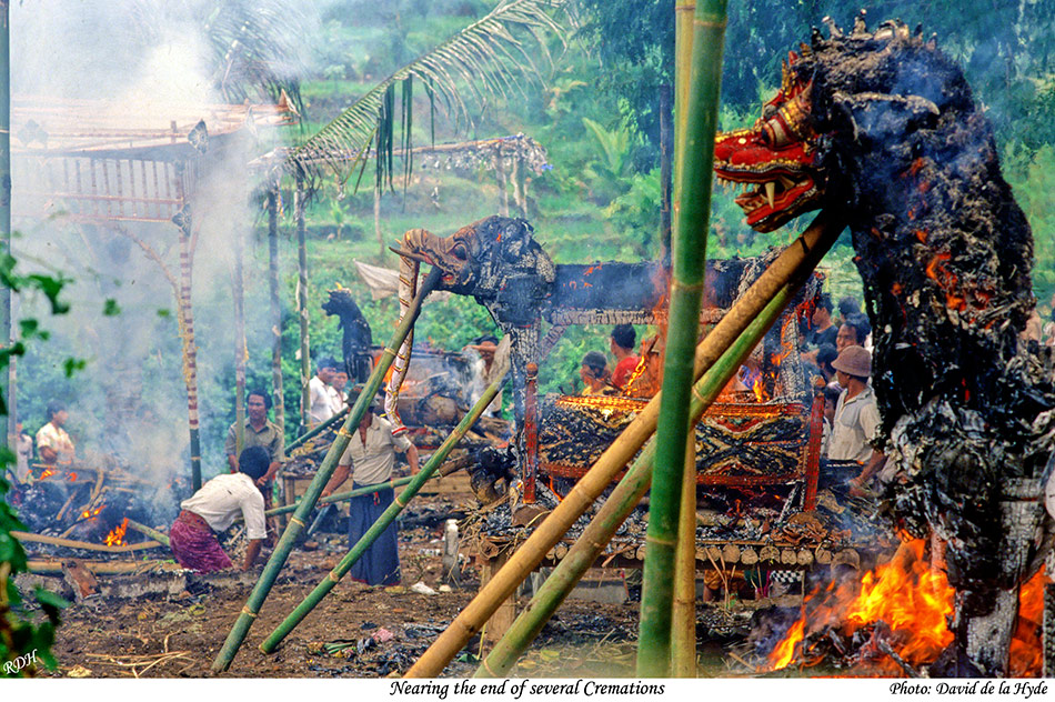 Towards the finish of several cremations