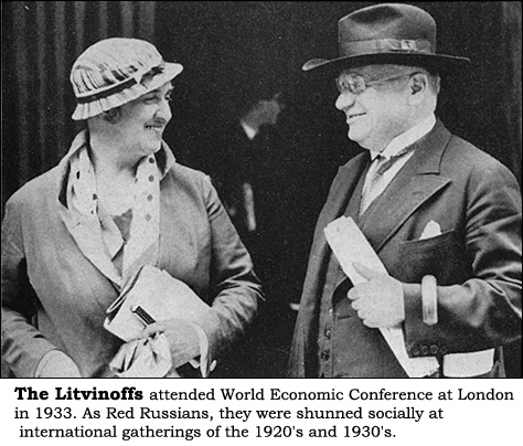 The Litvinoffs in 1933