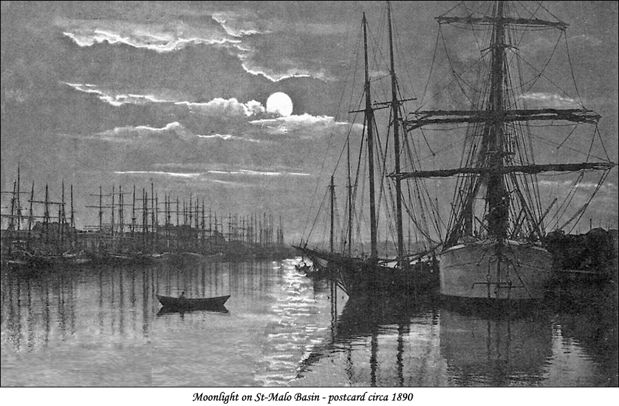 Moonlight at St-Malo Basin