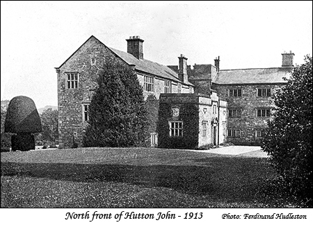 North front of Hutton John - 1913