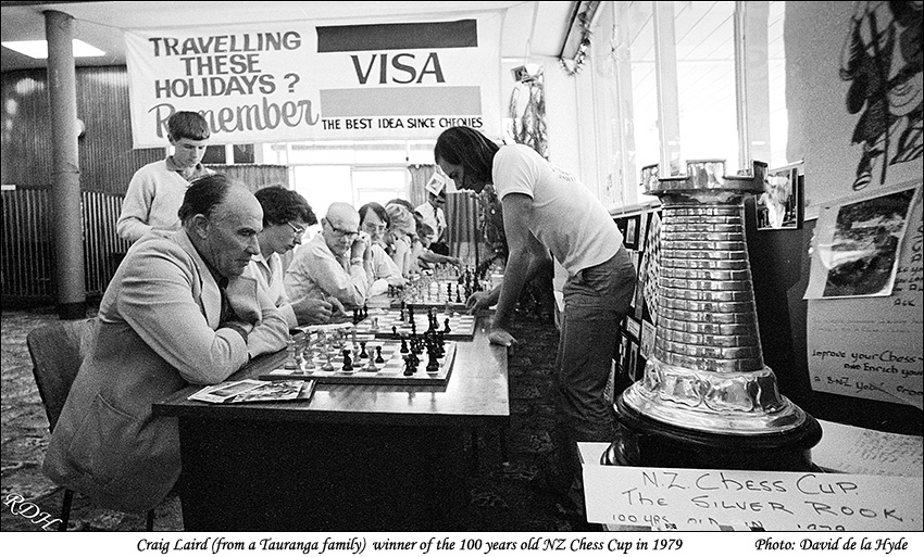 Craig Laird winner of the Silver Rook in 1979