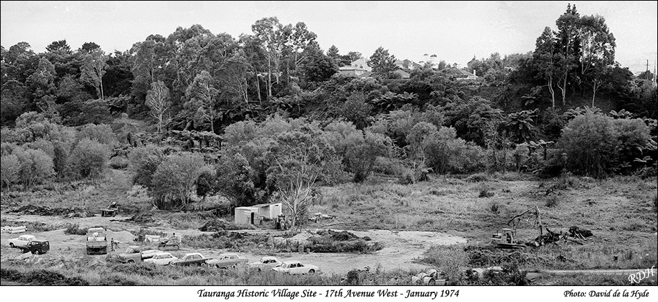 Tauranga Historic Village Site - January 1974