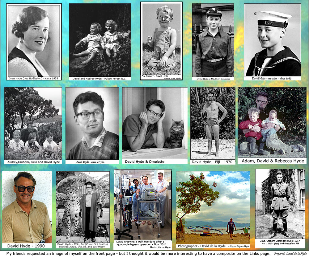 David de la Hyde - composite portrait sheet