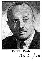 Dr T. Harold Pettit