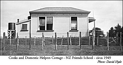 Cook's and Domestic Helpers Cottage -circa 1949 _ NZ Friends School 