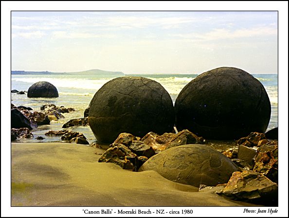 'Canon Balls' - Moeraki Beach  - NZ