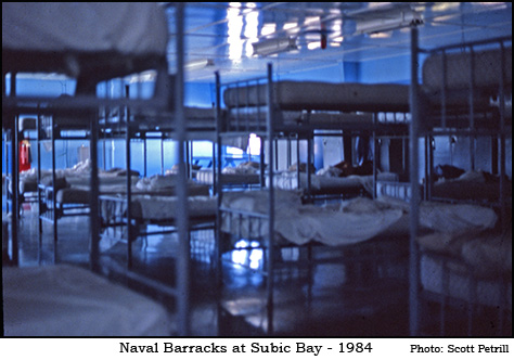Barracks Subic Bay Naval Base - 1984