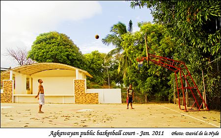 Agkawayan baskelball court
