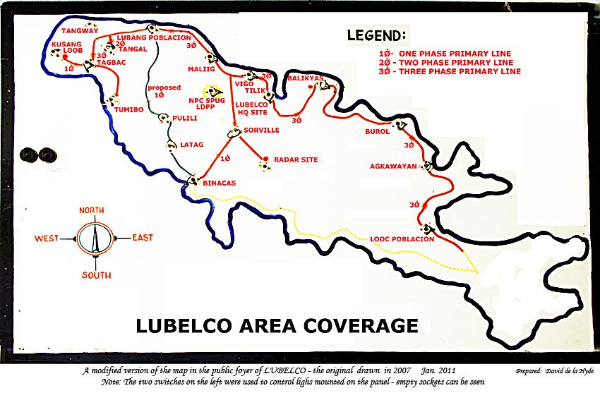 LUBELCO area coverage