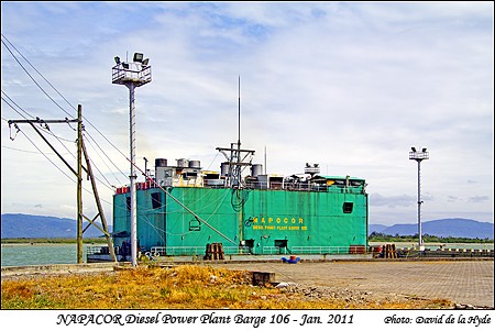 NAPOCOR Diesel Power Plant Barge 106