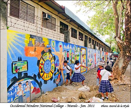 Occidental Mindoro National College - Murals