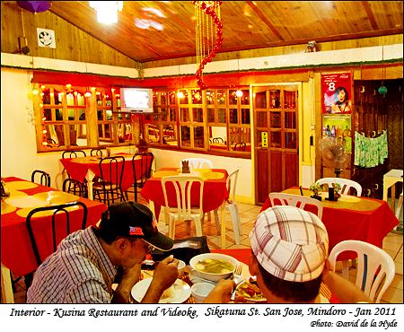 Kusina Restaurant and Videoke, Sikatuna St. San Jose, Occidental Mindoro