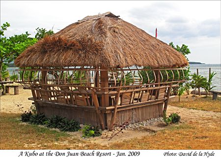 A Kubo at the Don Juan Beach Resort