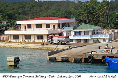 Philippines Port Authorty Passenger terminal at Tilik