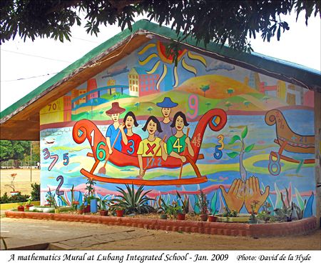 Mathematics Mural at Lubang Integrated School