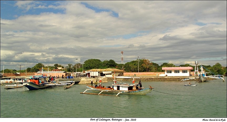 The port of Calatagan, Batangas