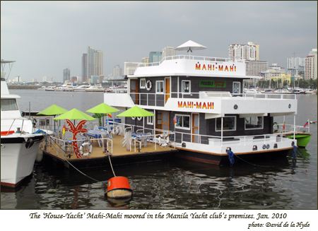The 'House-Yacht', Mahi-Mahi constructed and designed by Access Marine.