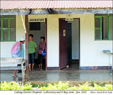 Lubang District Hospital - Lab and X-Ray Room