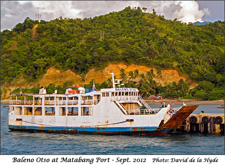 M/V Boleno Otso at Matabang Port