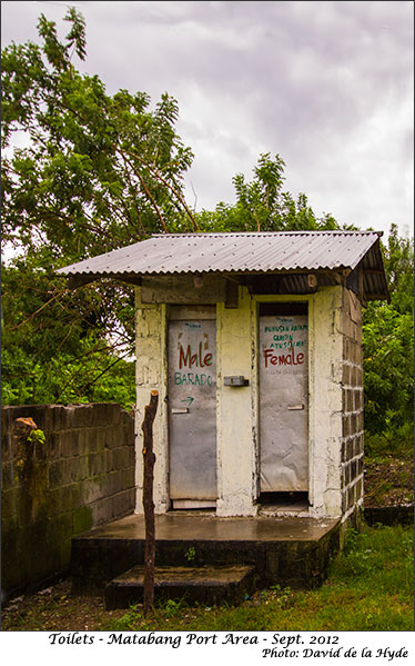 Toilets - Matabang Port Area