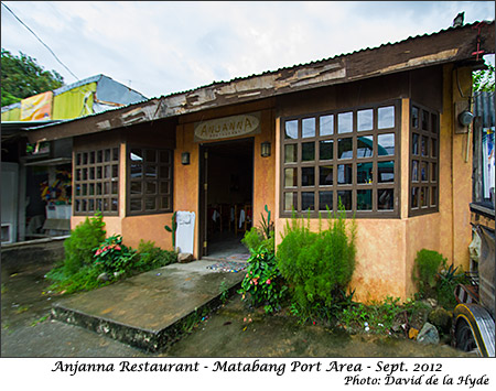 Anjanna Restaurant - Matabang Port Area