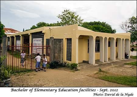 Bachelor of Elementary Education facilities