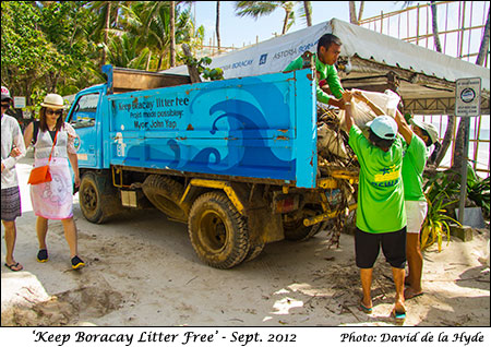 Keep Boracay litter free