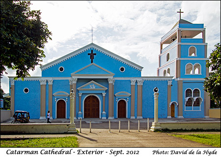 Exterior of Catarman Cathedral