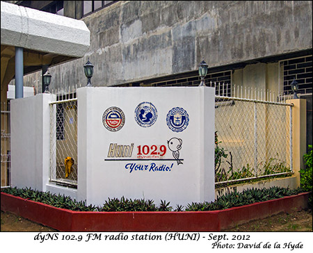 dyNS 102.9 FM radio station, commonly known Huni