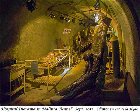 Malinta Tunnel - Hospital scene