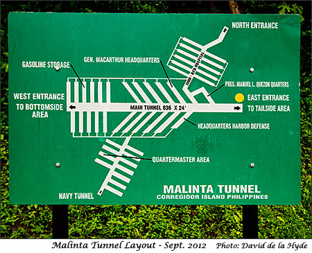 Plan of Malinta Tunnel