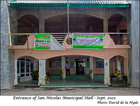 Entrance to San Nicolas Municipal Hall