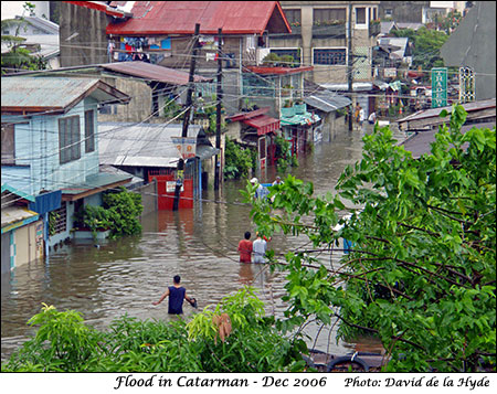 Flood in Catarman - dec. 2006