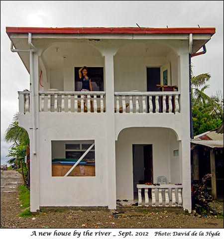 A new house by the river