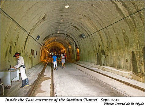 Inside the Eastern Entrance of the Malinta Tunnel