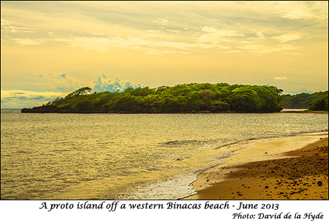 An Island forming at Binacas