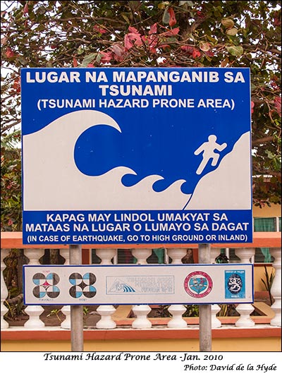 Tsunami hazard warning