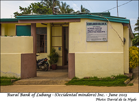 Rural Bank of Lubang (Occ. Mindoro) Inc. 