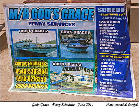 Poster for Gods Grace Ferry Schedules