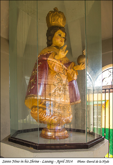 Santo Nino Icon,Laoang