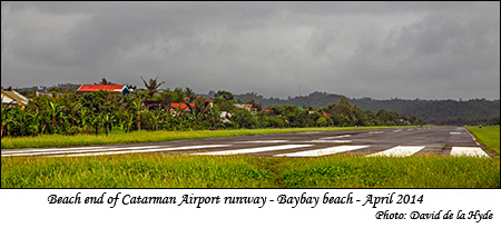 Baybay beach end of Catarman Airstrip