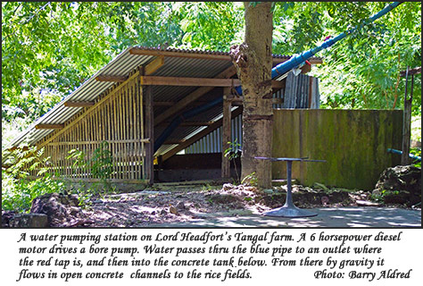 A pumping station on Lord Headfort's Tangal fartm - 2005