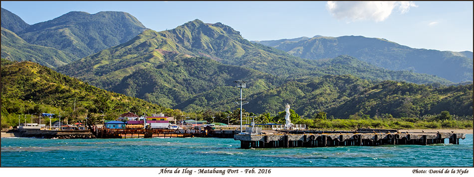 Port of Abra de Ilog 2016
