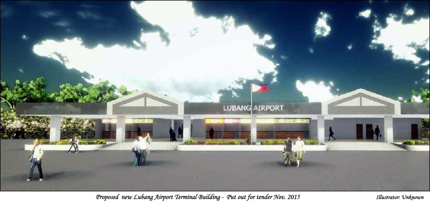 Proposed new Lubang Airport Terminal Building - put out to tender November 2015