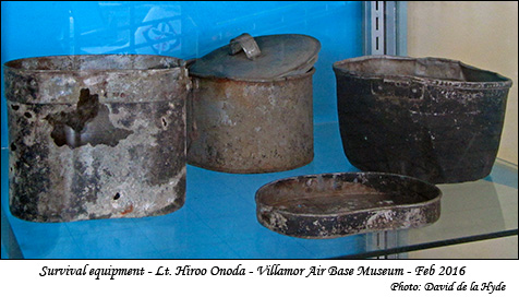 Pots of Lt. Hiroo Onoda