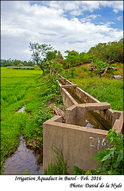 Irrigation Aqueduct on entering Burol