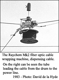The Raychem Mk2 machine on line