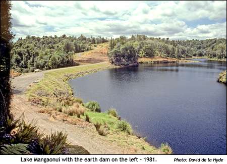 Earth Dam at Lake Mangaonui