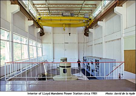 Interior of Lloyd Mandeno Power Station
